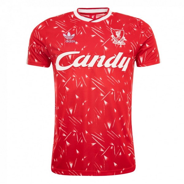 Camisetas Liverpool Primera equipo Retro 1989 1990 Rojo
